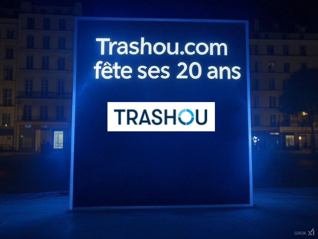 Trashou.com fête ses 20 ans